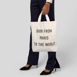 ULTRA RARE DIOR 2017 CANVAS TOTE